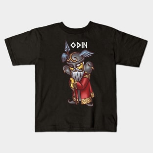 Odin - The One Eyed All Father! Norse Design Viking Mythology Kids T-Shirt